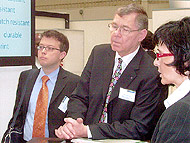 Herr Dr. Hans-Peter Georgi, saarländischer Wirtschaftsminister